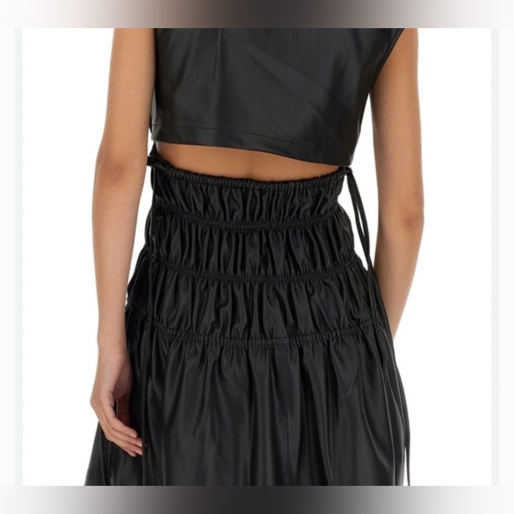 Proenza Schouler White Label Faux Leather Mini Dress - Picture 8 of 8